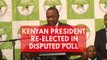 Kenyan President Uhuru Kenyatta wins 98% vote in disputed re-election