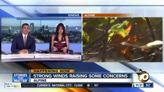 Strong winds raising fire concerns in East County-b2PEIozXoRI