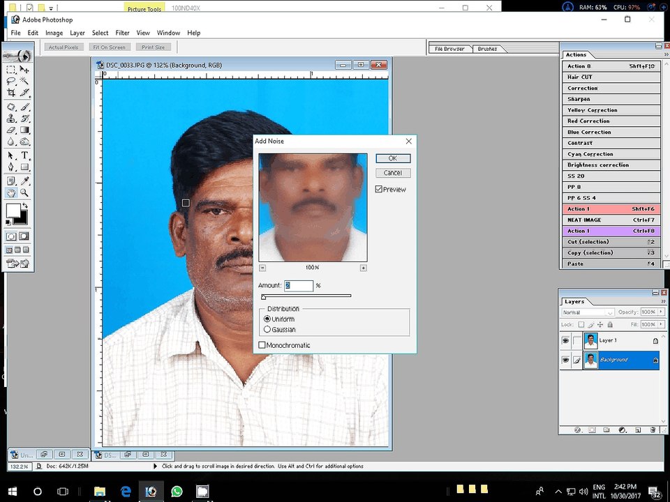 Passport Size Photo Ki Finishing Kaise Karte Hai,