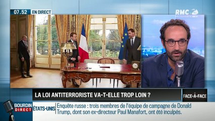 Perri & Bouchet-Petersen : La loi antiterroriste va-t-elle assez ou trop loin ? - 31/10