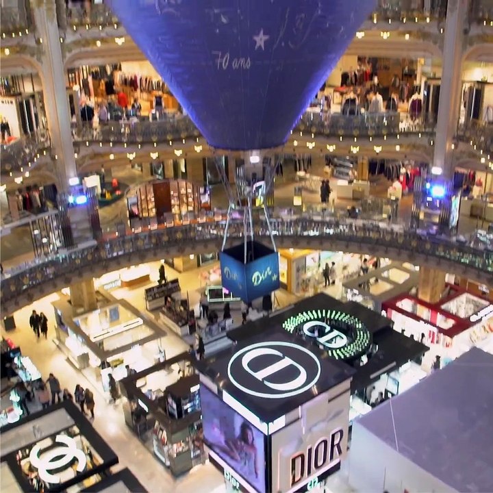 Journey through Galeries Lafayette