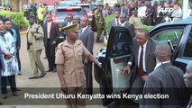 Kenyatta wins with 98% in Kenya poll boycotted by opposition