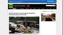 Application For Hurricane Harvey Relief Includes Clause To Not Boycott Israel