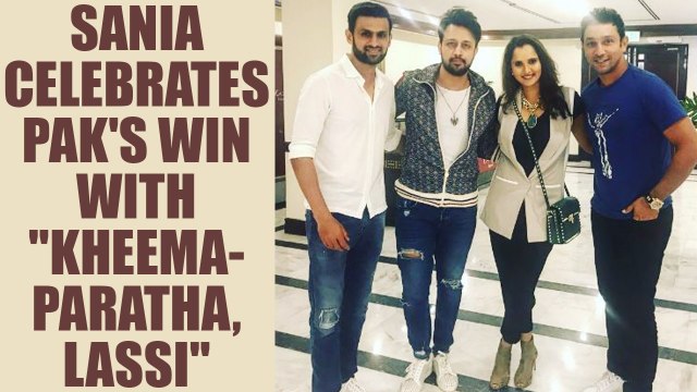 Sania Mirza celebrates Shoaib Malik’s success with Kheema Paratha | Oneindia News