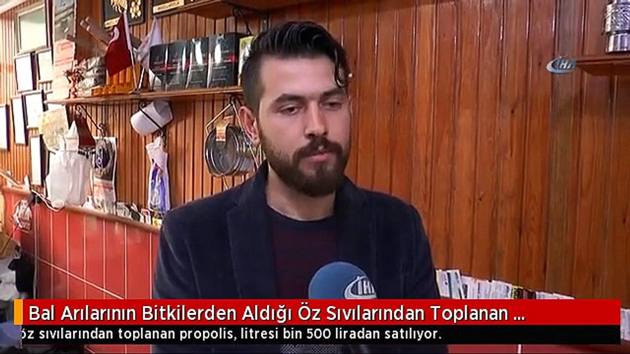 Bal Arılarının Bitkilerden Aldığı Öz Sıvılarından Toplanan Propolis, Bin 500 TL'ye Satılıyor