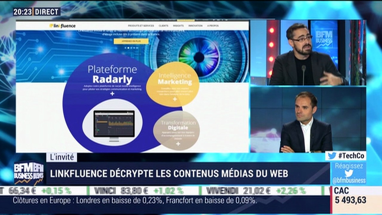 Linkfluence décrypte les contenus médias du web - 30/10