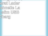 SUPEREX Ladegerät schnellladegerät Lader Adapter Schnelle Ladefunktion slim USB Wall