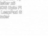 DuraGadget bunter Splitter  Verteiler x5 für LEAPFROG Epic Platinum und LeapPad GLO