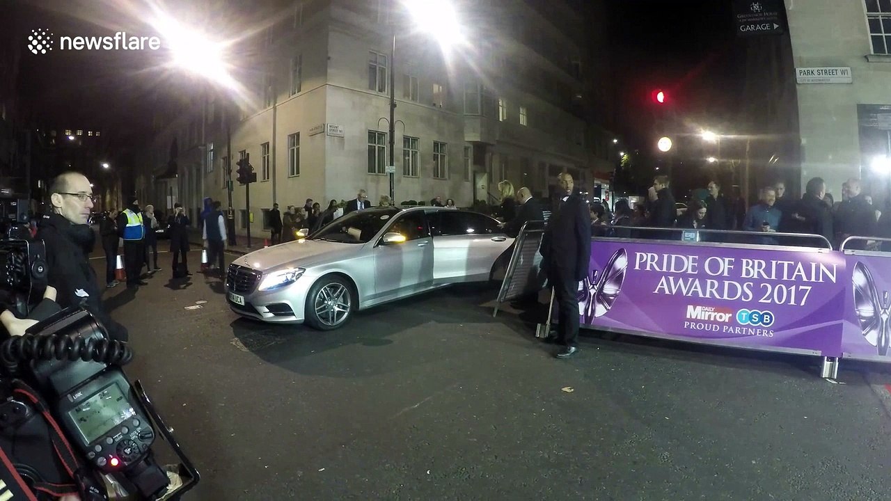 Rod Stewart and Penny Lancaster arrive at Pride Of Britain Awards