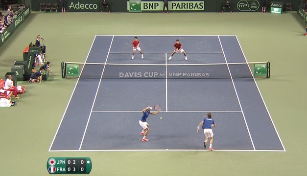 Coupe Davis, la campagne 2017 (3) : Herbert et Mahut concluent au Japon