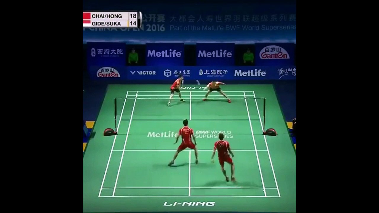 Denmark Open 2017 MD-FINAL _Kevin Sajay/Gideon VS LIU Cheng /ZHANG DANISA