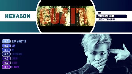 BTS - Come Back Home Line Distribution (Color Coded)-qmPyIQ53qq8