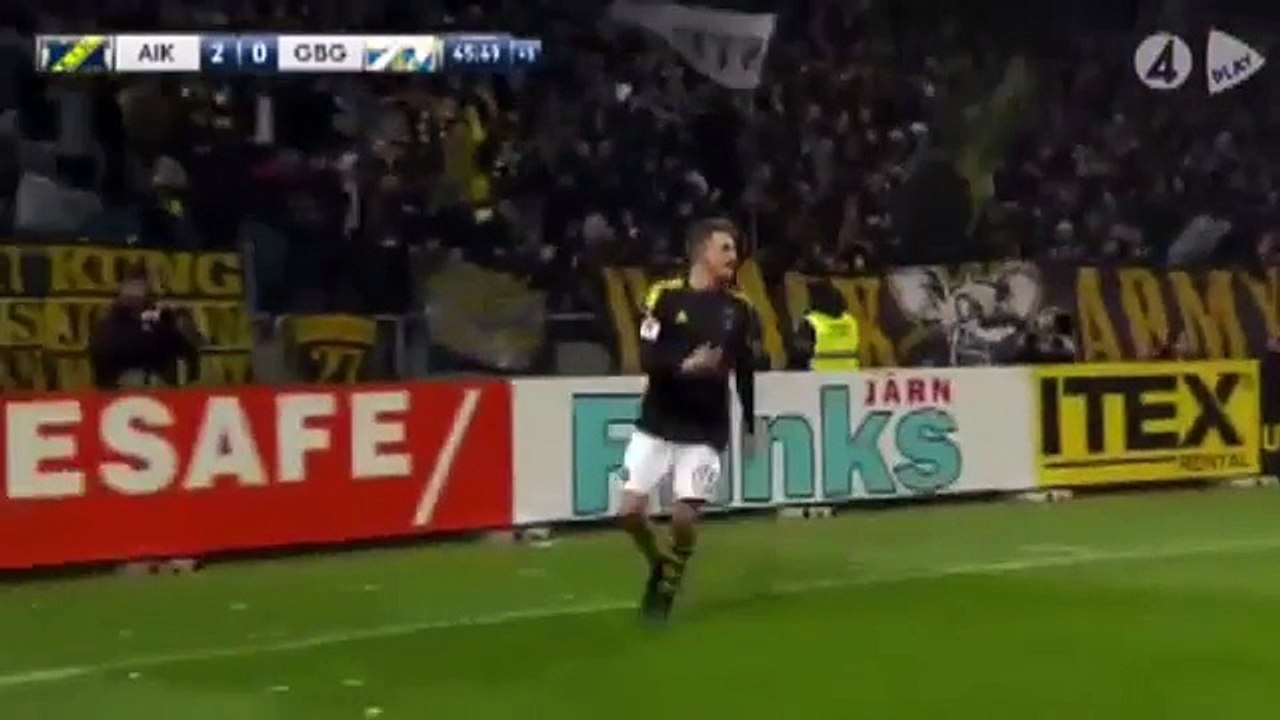 AIK 2:0 Goeteborg (Swedish Allsvenskan. 30 October 2017)