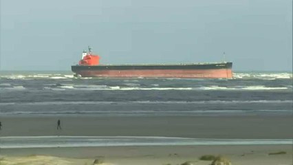 Gestrandeter Frachter vor Langeoog: Bergung könnte Tage dauern