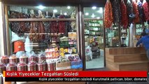 Kışlık Yiyecekler Tezgahları Süsledi