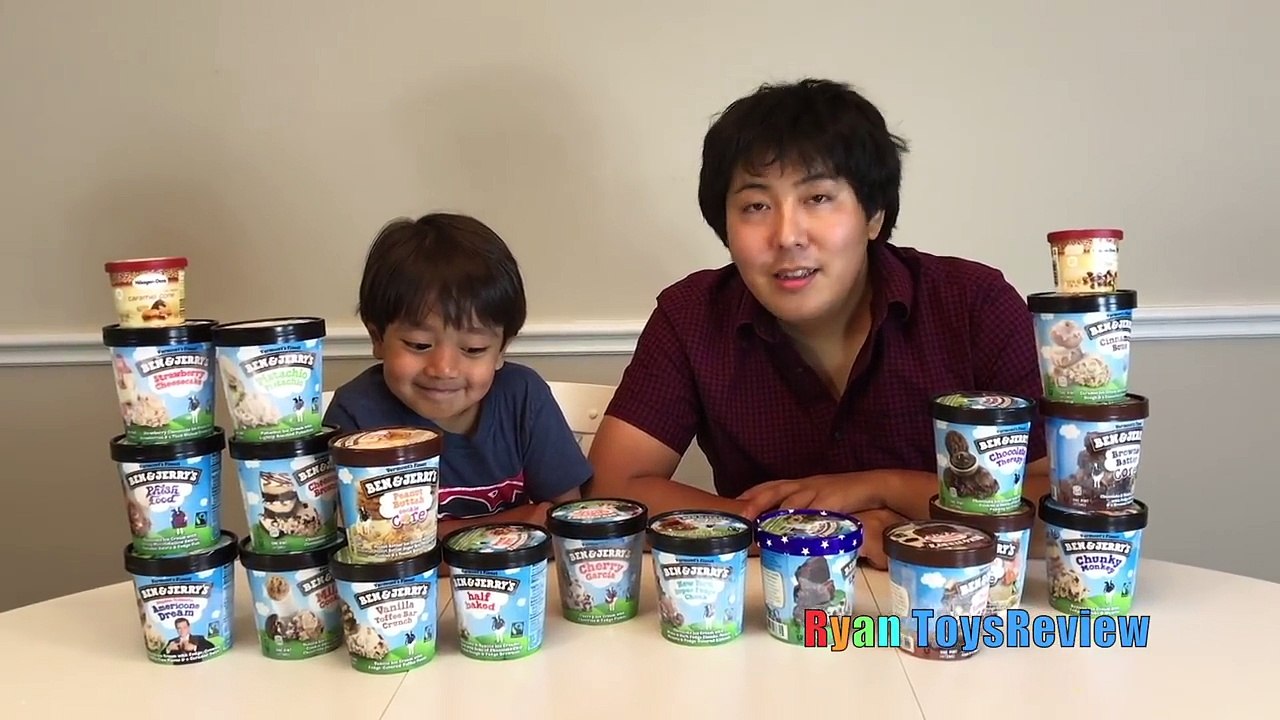 ICE CREAM CHALLENGE!! BEN & JERRYS 20 FLAVORS Guess the flavor Taste test Funny video!