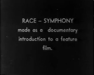 Hans Richter: Race Synphony (1928)
