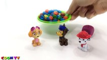 Learn Colors Kinetic Coca Cola Candy M&M's Bad Kids Paw Patrol Toys Finger Family for Children