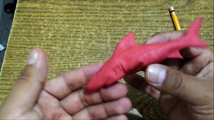 COMO HACER UN TIBURON BLANCO DE PLASTILINA ✅ MI MUNDO DE PLASTILINA / How to make a shark clay