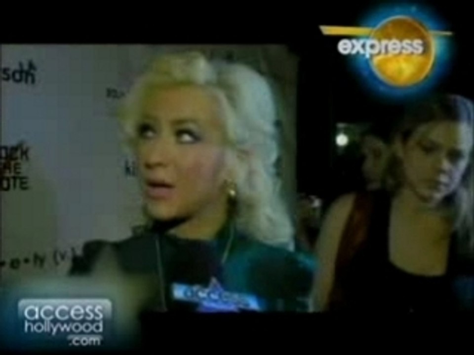 Christina Aguilera (Access Express: November 14, 2007)
