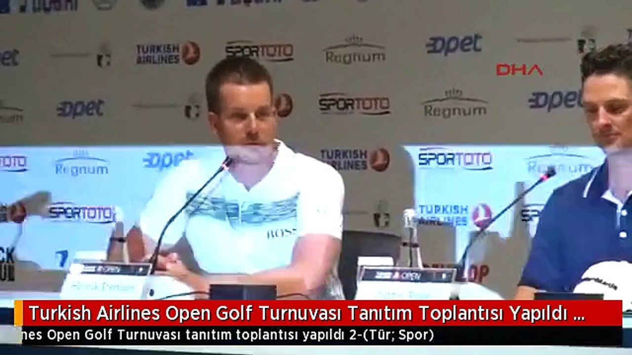 Turkish Airlines Open Golf Turnuvası Tanıtım Toplantısı Yapıldı 2-