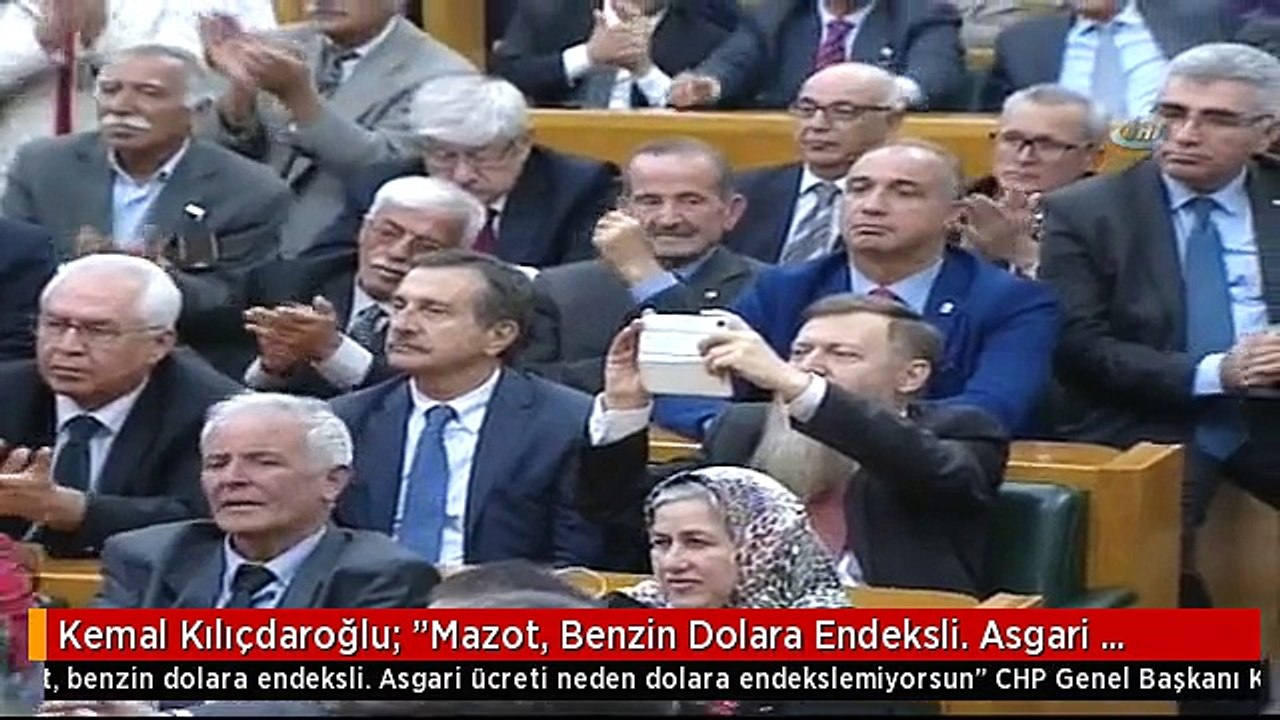 Kemal Kılıçdaroğlu: "Mazot, Benzin Dolara Endeksli. Asgari Ücreti Neden Dolara Endekslemiyorsun"