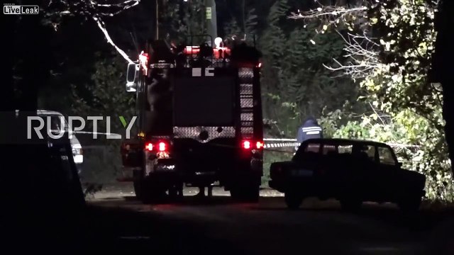 Pro-ukrop Chechen terrorist Amina Okyueva killed...first video from the assassination site.