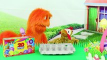GIANT SURPRISE EASTER EGG HUNT Opening Toys Happy Easter! For Kids