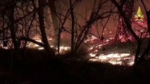 Italian Firefighters Continue to Fight Wildfires in Lombardy and Piedmont