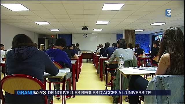 Éducation : les nouvelles règles d'accès à l'université