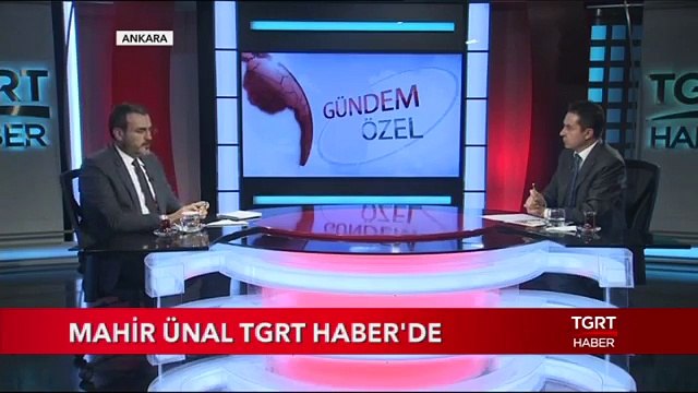 Mahir Ünal TGRT Haber'de