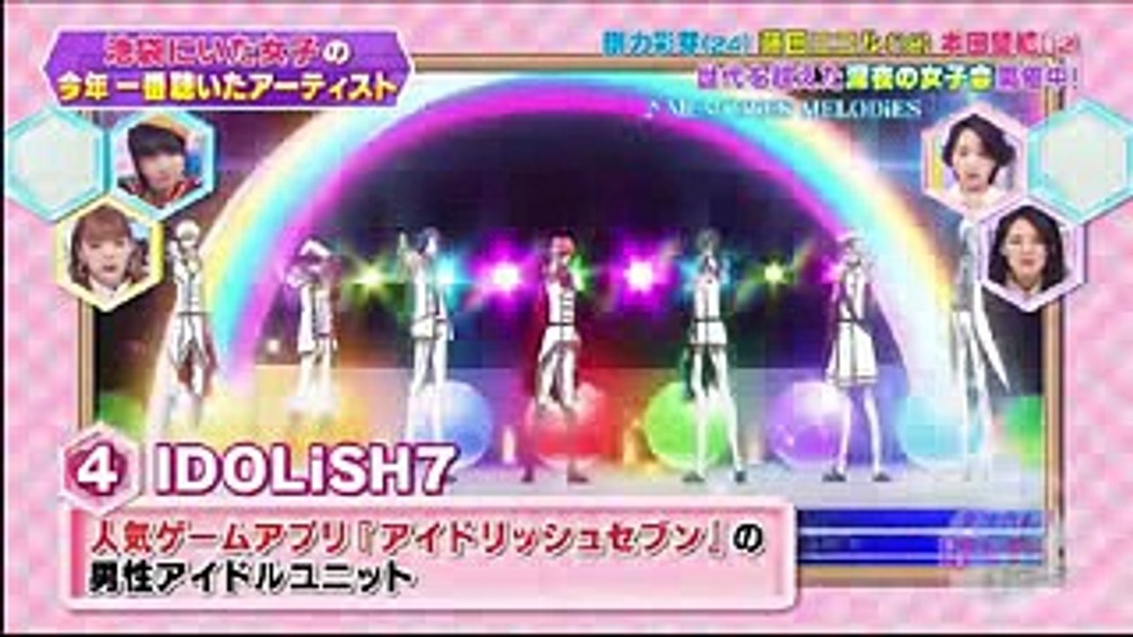 【池袋にいた女子の今年一番聴いたアーティスト►  RADWIMPS 、IDOLiSH7、μ's】 オスカル！はなきんリサーチ 161216