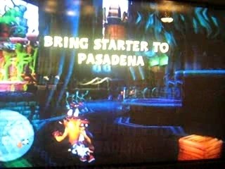 Crash Tag Team Racing: Où est le démmareur