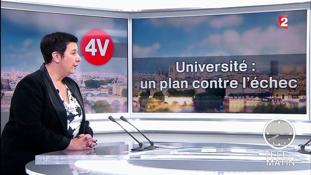 Les 4 Vérités – Universités : la ministre promet 500 millions d'euros pour créer des places et recruter