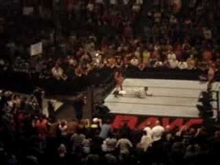 Johnny nitro and melina entrance in montréal