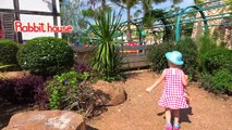 Влог Настя едет в супер парк развлечений для детей Видео для детей Funny Video vlog for kids