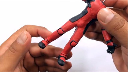 ✅COMO HACER DEADPOOL DE PLASTILINA / TUTORIAL ✅ MI MUNDO DE PLASTILINA