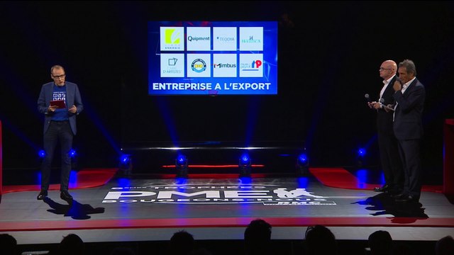 Cérémonie nationale Trophées PME Bougeons-Nous : Lauréat PME Export