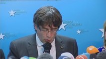 Puigdemont dice que no dejará el Govern y pide garantías el 21 D