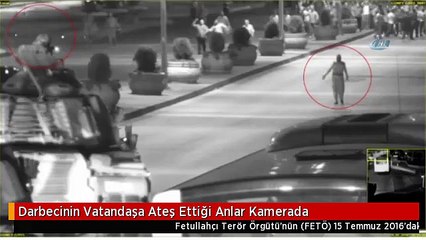 Darbecinin Vatandaşa Ateş Ettiği Anlar Kamerada