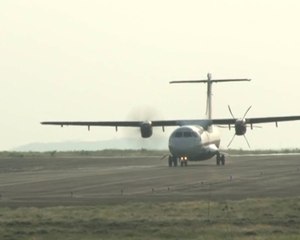 First Flight Land at Airport of Sai Baba's City Shirdi - Live Video