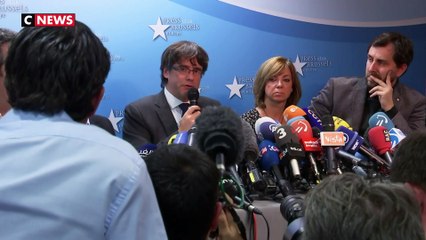 Carles Puigdemont : "Je ne suis pas ici pour demander l'asile politique"