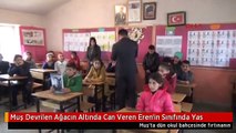 Muş Devrilen Ağacın Altında Can Veren Eren'in Sınıfında Yas