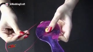 DIY Paper Quilling Bridal Necklace | How to make | JK Wedding Craft 050