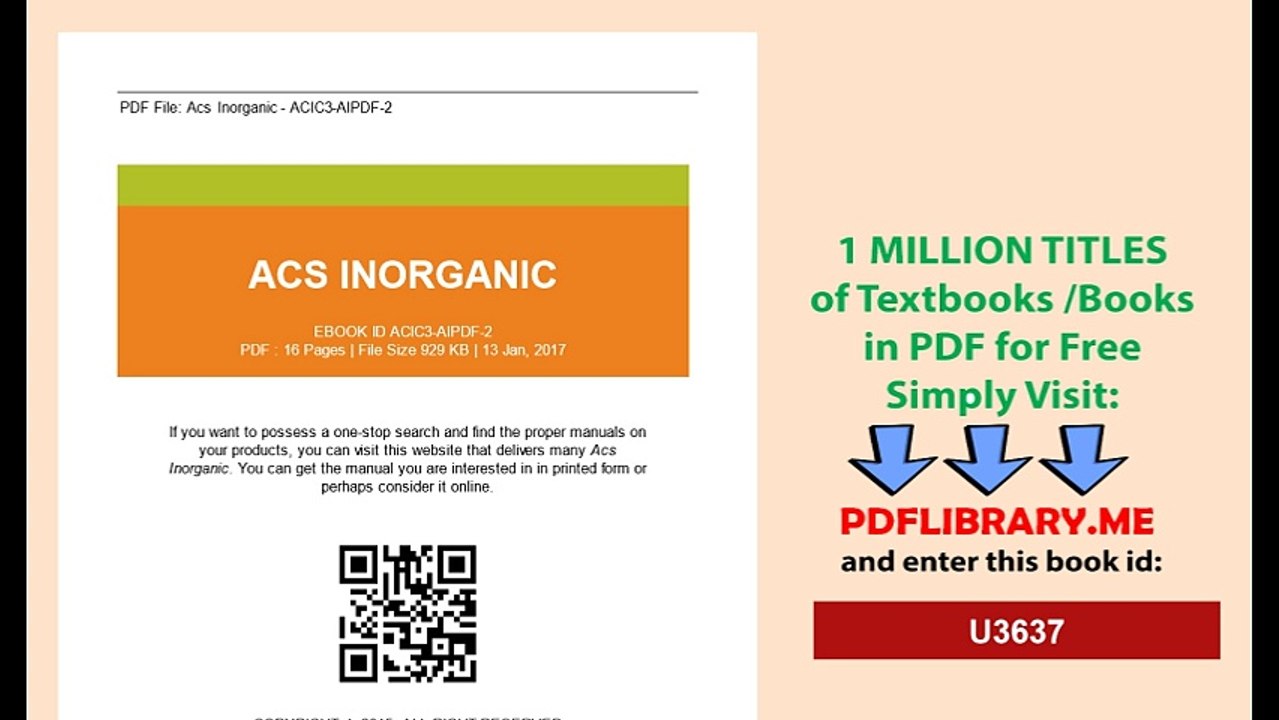 Acs Inorganic