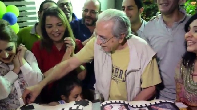 بالفيديو .. ماذا قال النجوم لـ لها في عيد ميلاد المخرج الكبير علي بدرخان الـ 70
