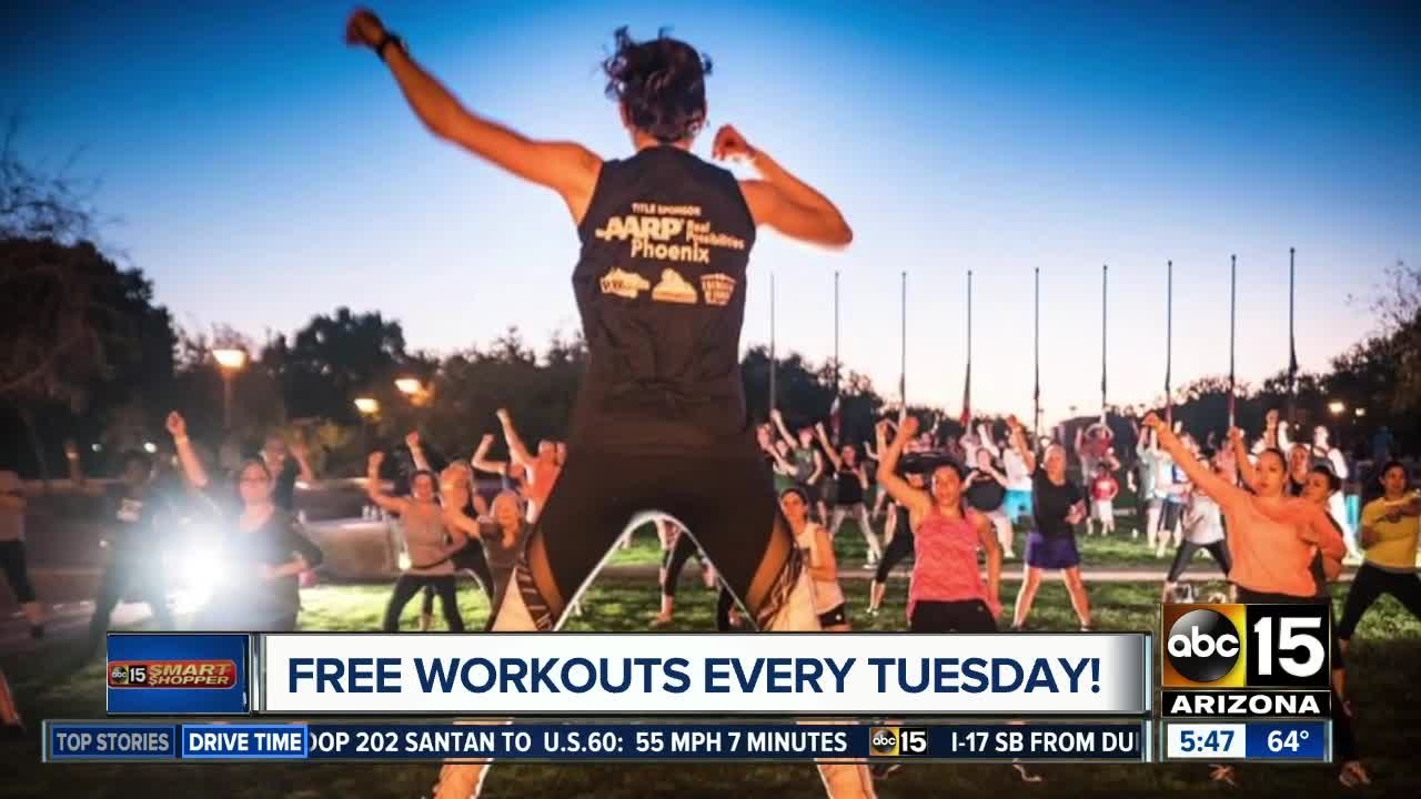 Free workouts every Tuesday!