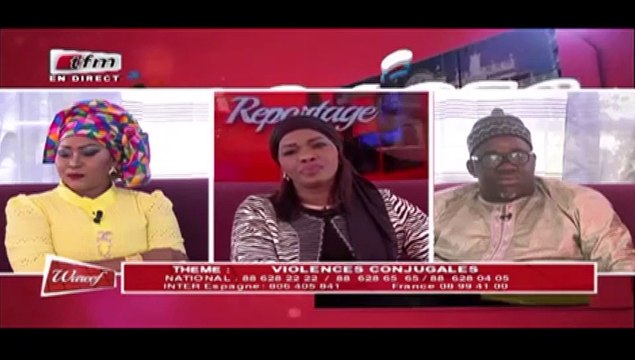 REPLAY - WAREEF avec Eva Tra - THEME : VIOLENCES CONJUGALES - 31 Octobre 2017