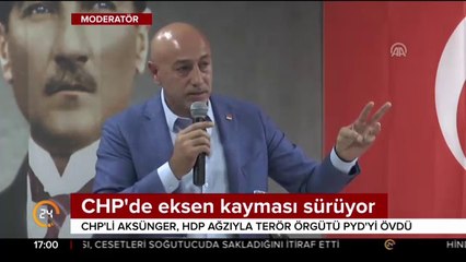 CHP'de eksen kayması sürüyor
