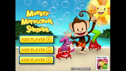 Monkey Math School Sunshine - best app demos for kids